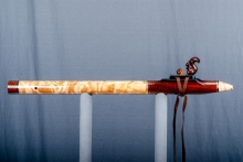Snakewood Native American Flute, Minor, Low E-4, #O1B (12)